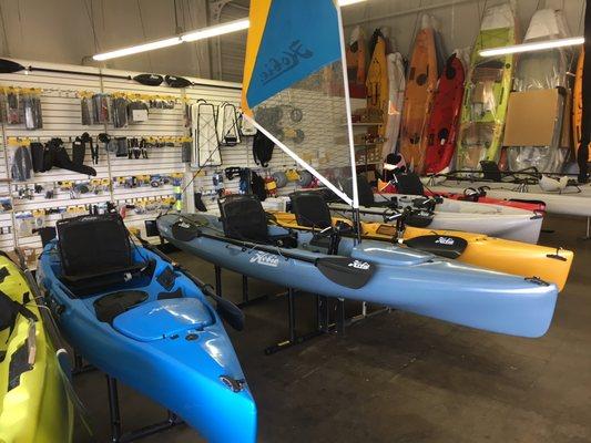 Wind Toys' new Kayak showroom!