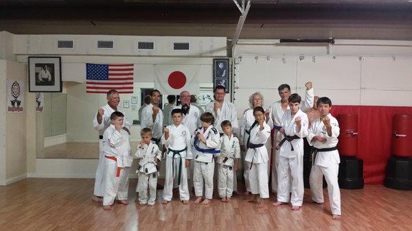 After class with Shihan Osamu from Chicago