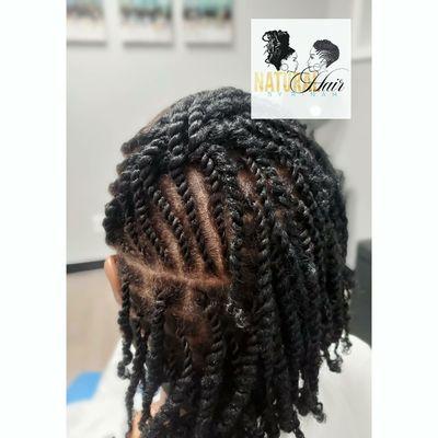 Flat twist style