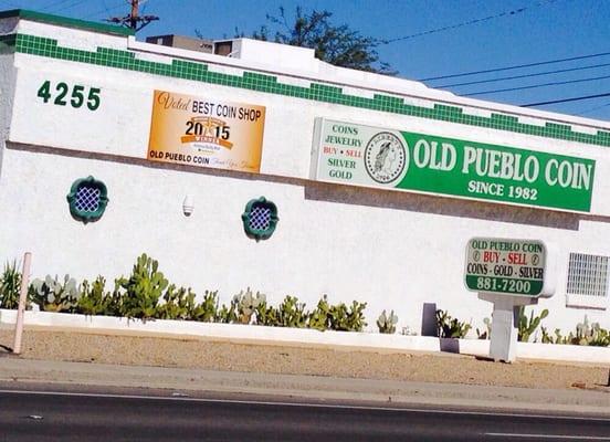 Old Pueblo Coin.  Voted BEST COIN SHOP IN TUCSON 2015