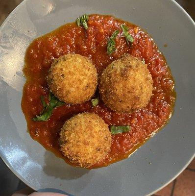 Goat Cheese Fritters.