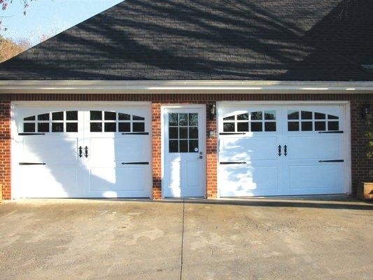 Increase the value of your home by replacing your garage doors.