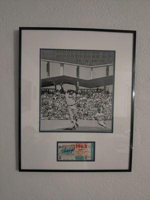 Sandy Koufax after clinching the last out of the 1963 World Series.