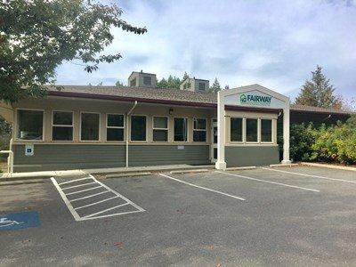 The outside of the Fairway mortgage branch in Silverdale, WA.