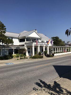 The main hotel, Outlook Inn