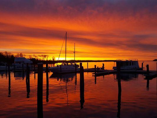 Beautiful Sunrise over the South River