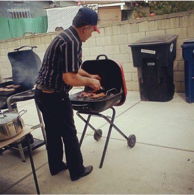 Cooking asada!