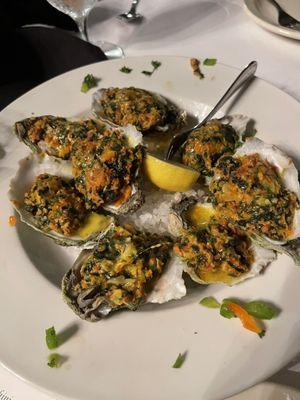 Dozen Rockefeller Oysters