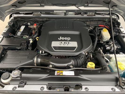 Engine bay detail