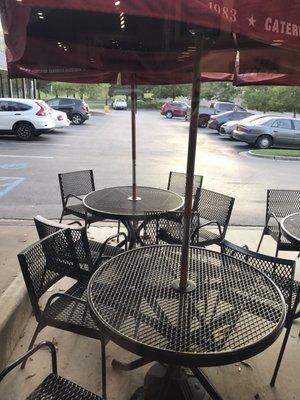 Outdoor seating