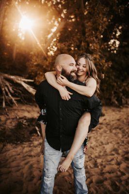 Beautiful, playful couple images