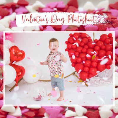 Valentine's Balloon Photoshoot