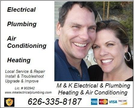 M & K Electrical & Plumbing Heating & Air Conditioning