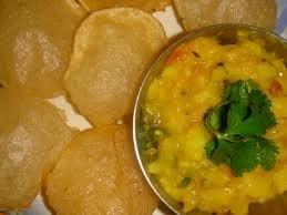 Poori with Madras Masala