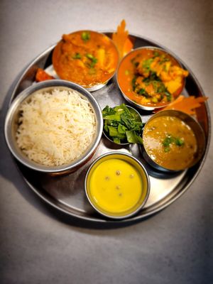 Traditional Nepali Thali Set