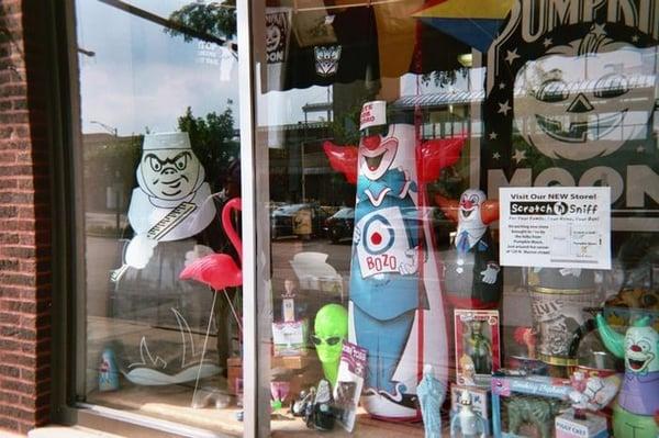 Check out this cool window at Pumpkin Moon!