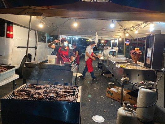 Handmade tortillas and fresh grilled carne asada!