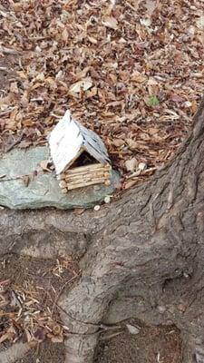 Leftover fairy house from previous fairy house festival