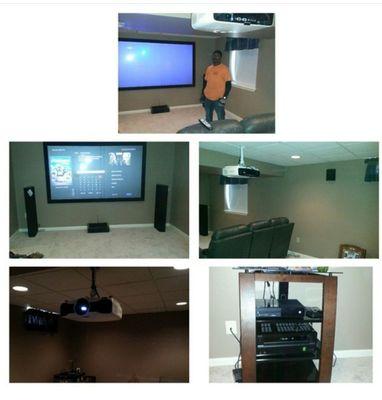 We provide all scales of services for all your Entertainment needs from complete installation to complete renovations.