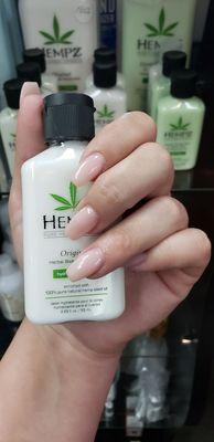 We use the best products during all our nail services