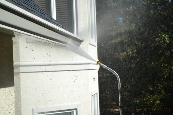 Our CSI Streak remover will get the black streaks of you gutters better than anything else on the market.