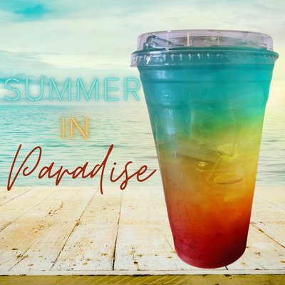 Summer in Paradise boosted tea