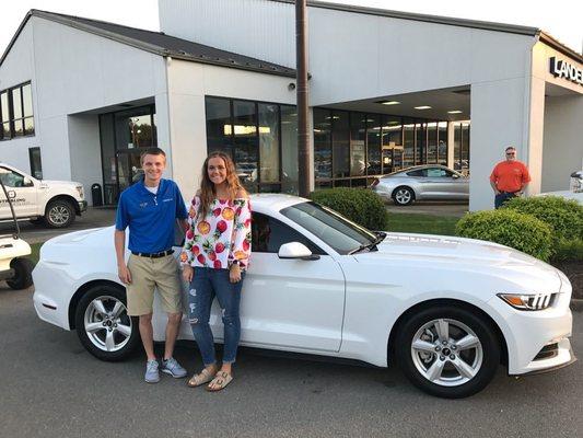 Happy Customer at Landers Ford!