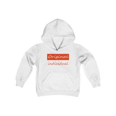 Original individual (Warhol style) kids hoodie embrace diversity