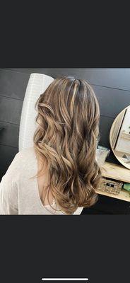 Low maintenance balayage