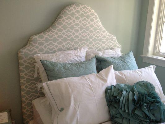 Custom Headboard & Pillows