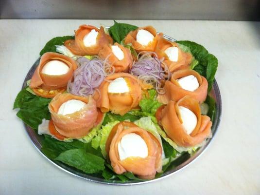 Nova lox platter