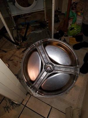 new washer inner tub assembly