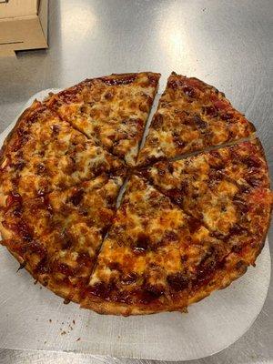 Bbq chicken pizza