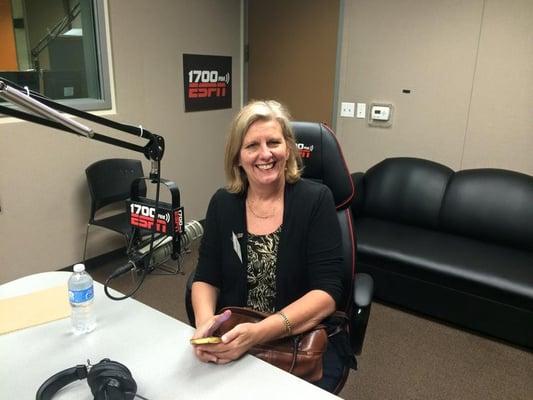 Our amazing DMG program director Kim Werner on ESPN Radio with Vince Scuncio!