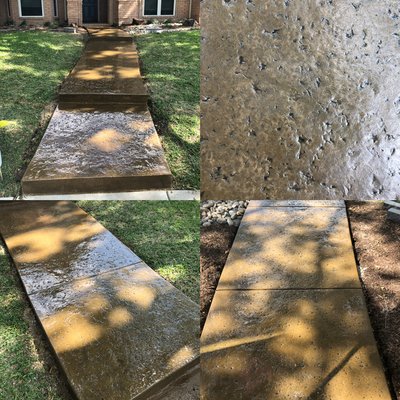 Parisian Travertine walkway