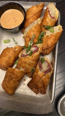 Ruben egg rolls