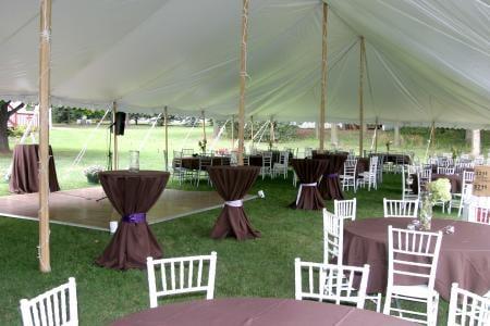 Tables, Tents, and Chairs