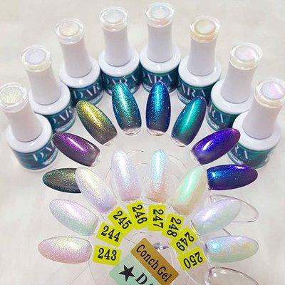 Mermaid shimmer soak off Gel