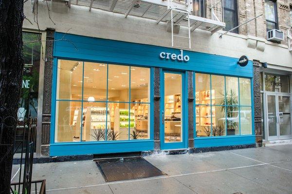 Credo Storefront on Prince Street