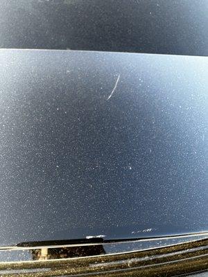 Scratches on my car after service another car also scratched they have yet to send pictures of the damage