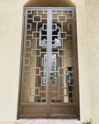 Custom made patio entry doors