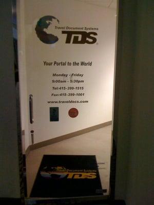 TDS front door entrance