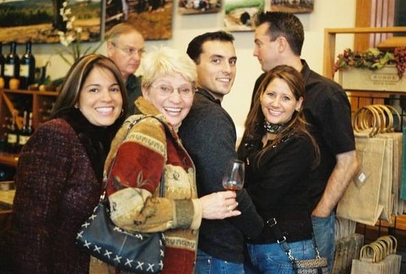 Happy faces at Kunde Estate Winery