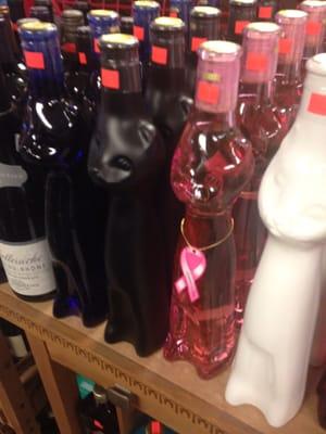 When you need wine shaped like a cat this is the place to be.