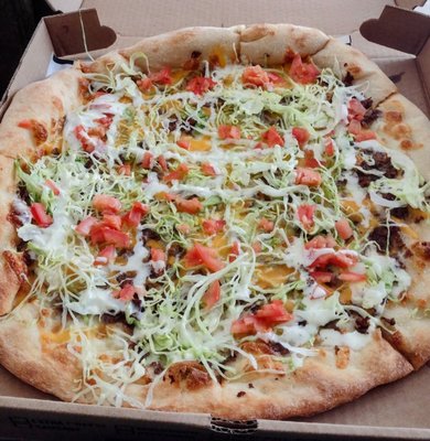 Taco pizza!