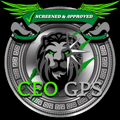 CEO GPS screened and approved contractor badge