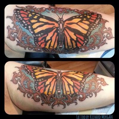 Tattoo by Richard Morgan, owner and lead tattoo artist at The Iron Inkwell, 850-765-6709.