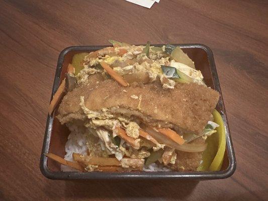 Pork Katsudon