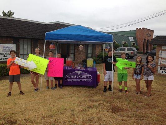 2015 Lemonade Stand for Alzheimer's