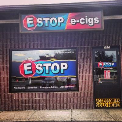 E-STOP ECIGS store front